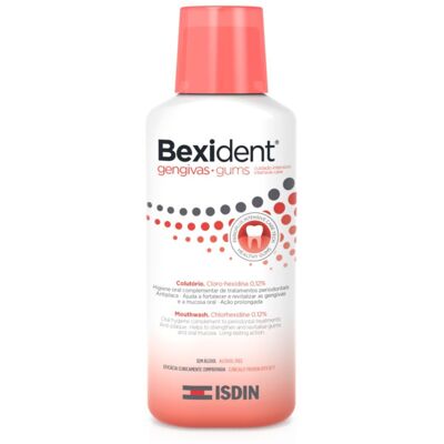 Enjuague Bucal Gums Bexident - Enjuague con 0,12% de clorhexidina Enjuague Bucal Gums Bexident - Enjuague con 0,12% de clorhexidina