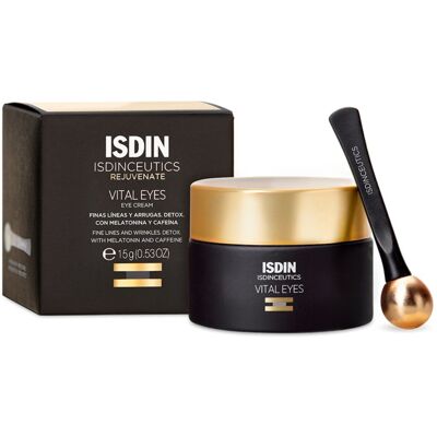 Isdin Rejuvenate Vital Eyes - Crema para ojos - Antienvejecimiento, Arrugas, Efecto Frío Isdin Rejuvenate Vital Eyes - Crema para ojos - Antienvejecimiento, Arrugas, Efecto Frío