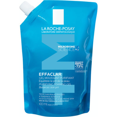 La Roche Posay Effaclar Gel Espumoso Recarga (400 ml) La Roche Posay Effaclar Gel Espumoso Recarga (400 ml)