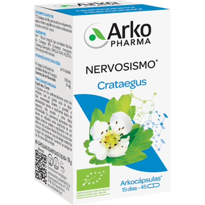 Arkopharma Espino Albar 45 cápsulas - Complemento alimenticio Arkopharma Espino Albar 45 cápsulas - Complemento alimenticio