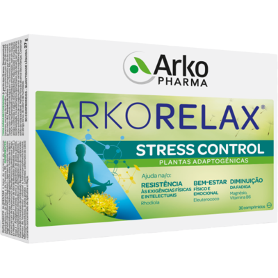 Arkopharma Arkorelax Stress Control - Suplemento Alimenticio Arkopharma Arkorelax Stress Control - Suplemento Alimenticio