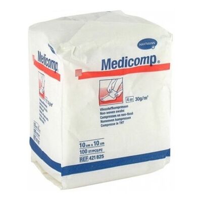 Medicomp Compressa - 10x10cm (x100 unidades) Medicomp Compressa - 10x10cm (x100 unidades)