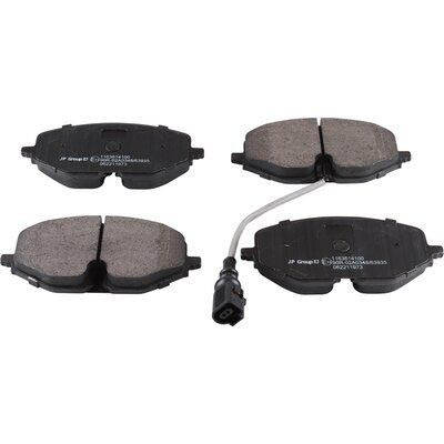 JP GROUP 1163614100 Juego de Pastillas de Freno Delanteras - Compatible con VW, Audi, Skoda, Seat, Cupra JP GROUP 1163614100 Juego de Pastillas de Freno Delanteras - Compatible con VW, Audi, Skoda, Seat, Cupra
