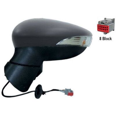 Espejo lateral calefactado para Ford Fiesta - Espejo lateral Espejo lateral calefactado para Ford Fiesta - Espejo lateral