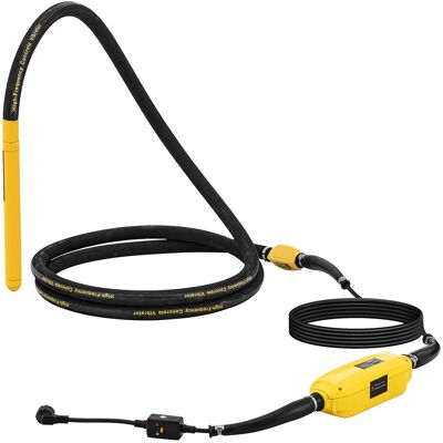 MSW Vibrador de hormigón de alta frecuencia con conversor - 1200 W - 430 x 40 mm - 230 V 10062104 MSW Vibrador de hormigón de alta frecuencia con conversor - 1200 W - 430 x 40 mm - 230 V 10062104