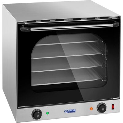 Royal Catering Horno de convección - temporizador - incluye 4 bandejas 10010734 Royal Catering Horno de convección - temporizador - incluye 4 bandejas 10010734