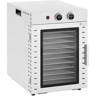 deshidratador de alimentos - 1000 W - 12 niveles - 40 L - Royal Catering 10013357 deshidratador de alimentos - 1000 W - 12 niveles - 40 L - Royal Catering 10013357