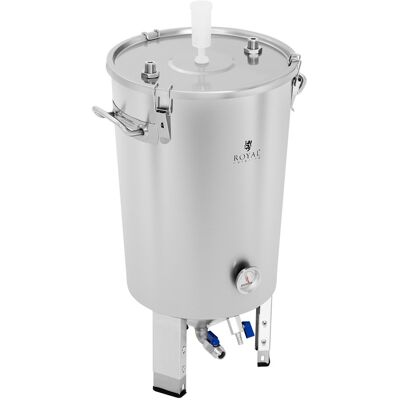 Royal Catering Fermentador - 30 L - bobina de refrigeración integrada 10011529 Royal Catering Fermentador - 30 L - bobina de refrigeración integrada 10011529