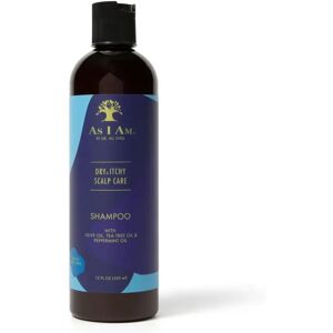 As I Am Champú para Cuero Cabelludo Seco y Picazón con Aceite de Oliva y Aceite de Árbol de Té (355 ml) As I Am Champú para Cuero Cabelludo Seco y Picazón con Aceite de Oliva y Aceite de Árbol de Té (355 ml)