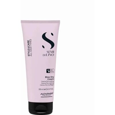 Alfaparf Milano Semi di Lino Style & Care Crema para Secar con Secador - Cuidado del Cabello Alfaparf Milano Semi di Lino Style & Care Crema para Secar con Secador - Cuidado del Cabello