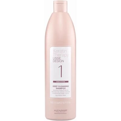 Champú Alfaparf Milano Lisse Design - Limpieza Profunda, 500ml Champú Alfaparf Milano Lisse Design - Limpieza Profunda, 500ml