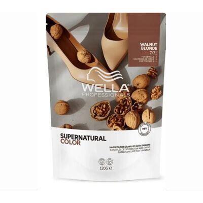 Wella Super Natural Color 120gr Walnut Blonde 7/71 Wella Super Natural Color 120gr Walnut Blonde 7/71
