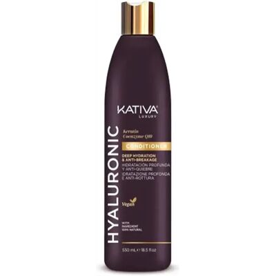 Kativa Hyaluronic Keratina Q10 Acondicionador 550ml Kativa Hyaluronic Keratina Q10 Acondicionador 550ml