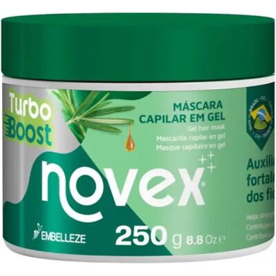 Novex Turbo Boost Mascarilla de Gel 250gr Novex Turbo Boost Mascarilla de Gel 250gr