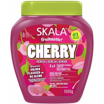 Skala Crema Acondicionadora 2 em 1 Cereza Frutastica 1000ml Skala Crema Acondicionadora 2 em 1 Cereza Frutastica 1000ml