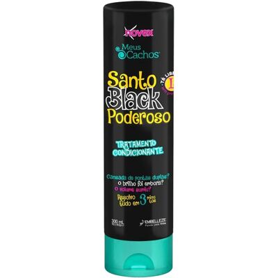 Novex Santo Black Poderoso Acondicionador 300ml Novex Santo Black Poderoso Acondicionador 300ml