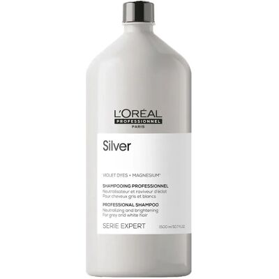 Champú Plateado L'Oréal Professionnel para Cabello Platino - 1500mL Champú Plateado L'Oréal Professionnel para Cabello Platino - 1500mL
