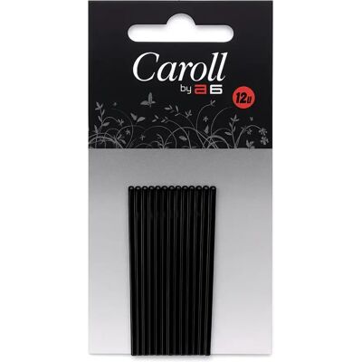 Caroll Horquilla Clip 12uds Negro Caroll Horquilla Clip 12uds Negro