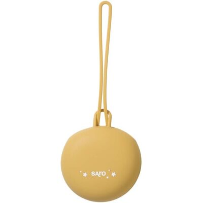 Saro Baby Contenedor de Chupete de Silicona Mostaza - Contenedor de Chupete, Silicona, Bebé Saro Baby Contenedor de Chupete de Silicona Mostaza - Contenedor de Chupete, Silicona, Bebé