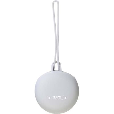 Saro Funda de Silicona para Chupete Gris - Portachupetes Saro Funda de Silicona para Chupete Gris - Portachupetes