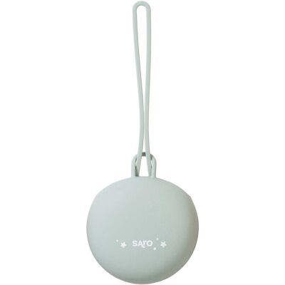 Saro Hunter Mint Contenedor de Silicona para Chupete - Contenedor de chupete Saro Hunter Mint Contenedor de Silicona para Chupete - Contenedor de chupete