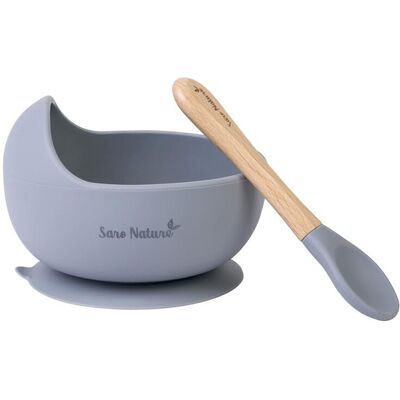 Set de Alimentación para Bebés Saro - Azul - Desde 4 Meses Set de Alimentación para Bebés Saro - Azul - Desde 4 Meses