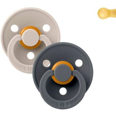 Chupete BIBS Arena Arena - Pack de 2 Redondo - 0-6M Chupete BIBS Arena Arena - Pack de 2 Redondo - 0-6M