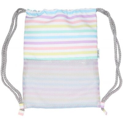 Mochila saco de playa antiarena BtBox Modelo Rainbow Mochila saco de playa antiarena BtBox Modelo Rainbow