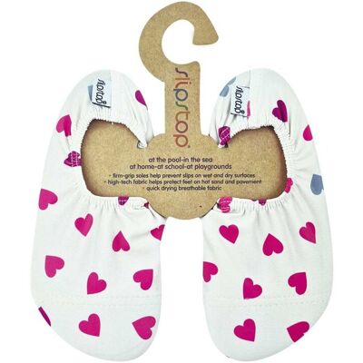 Slip Stop SlipStop Zapatillas Antideslizantes Corazones Talla 2XS Slip Stop SlipStop Zapatillas Antideslizantes Corazones Talla 2XS