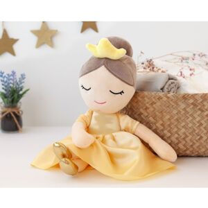Muñeca de tela princesa Kiokids 40 cm Color Dorado Muñeca de tela princesa Kiokids 40 cm Color Dorado