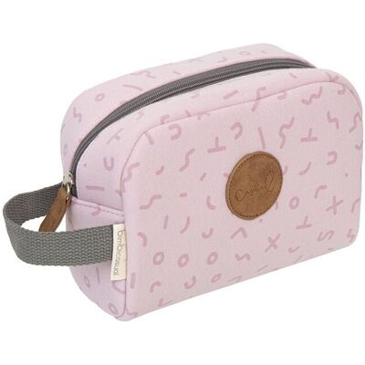 Bimbidreams Neceser Algodón orgánico bebé Color Rosa Bimbidreams Neceser Algodón orgánico bebé Color Rosa