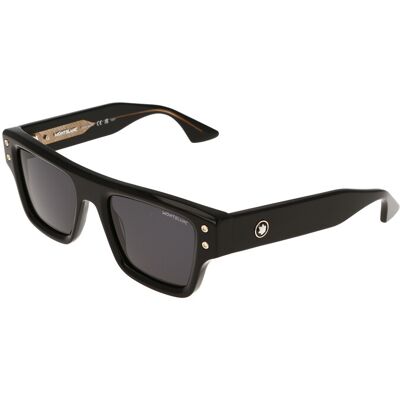 Montblanc Gafas de sol MB0253S Negro Talla: 52X21 Negro Montblanc Gafas de sol MB0253S Negro Talla: 52X21 Negro