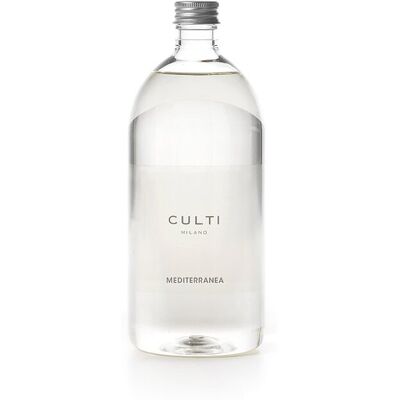 Culti Recambio de fragancia para el hogar 1000 ml - Fragancia Mediterranea multicolor Culti Recambio de fragancia para el hogar 1000 ml - Fragancia Mediterranea multicolor
