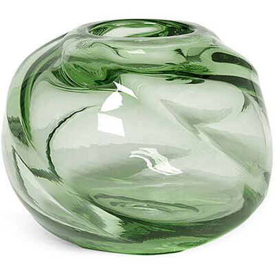 Jarrón Water Swirl de Ferm Living - Reciclado y Elegante Jarrón Water Swirl de Ferm Living - Reciclado y Elegante