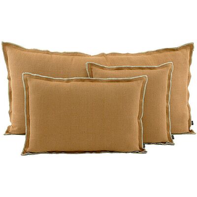 Haomy Funda de cojín SEONI 45x45cm Tabac naranja Haomy Funda de cojín SEONI 45x45cm Tabac naranja