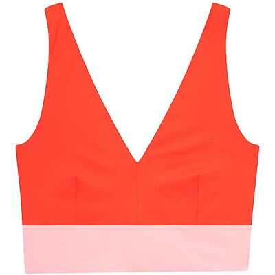 Mymarini Bikini Yoga Top coral S Mymarini Bikini Yoga Top coral S