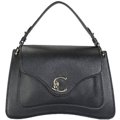Coccinelle Bolso de cuero - Bolso bandolera C-ME negro Coccinelle Bolso de cuero - Bolso bandolera C-ME negro
