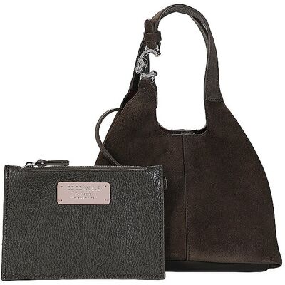 Coccinelle Bolso de piel - Mini Bag C-EASY verde oscuro Coccinelle Bolso de piel - Mini Bag C-EASY verde oscuro