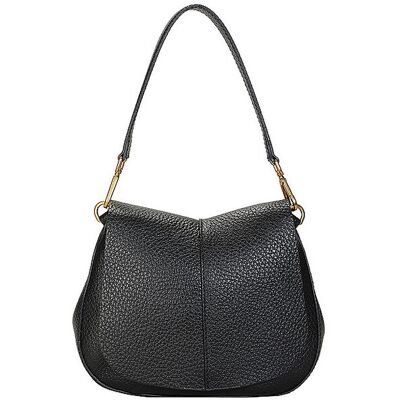 Gianni Chiarini Bolso de cuero - Bolso bandolera HELENA ROUND negro Gianni Chiarini Bolso de cuero - Bolso bandolera HELENA ROUND negro