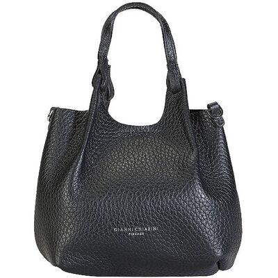 Gianni Chiarini Bolso de cuero - Hobo Bag DUA Small negro Gianni Chiarini Bolso de cuero - Hobo Bag DUA Small negro