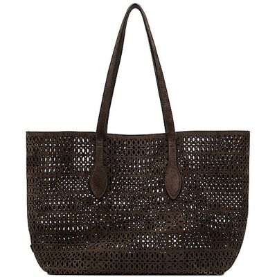 Gianni Chiarini Bolso de cuero - Bolso de hombro MASHUP marrón Gianni Chiarini Bolso de cuero - Bolso de hombro MASHUP marrón