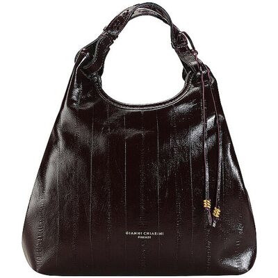 Gianni Chiarini Bolso de piel - Hobo Bag DUA Medium rojo oscuro Gianni Chiarini Bolso de piel - Hobo Bag DUA Medium rojo oscuro