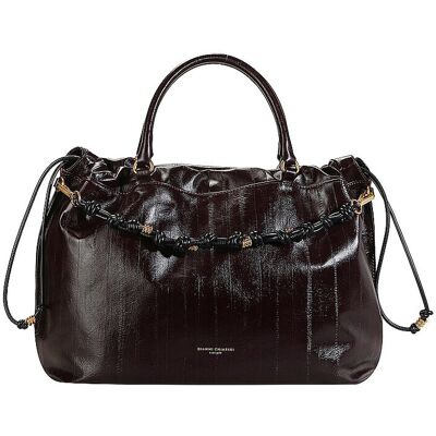 Gianni Chiarini Bolso de piel - Bolso de mano MORGANA rojo oscuro Gianni Chiarini Bolso de piel - Bolso de mano MORGANA rojo oscuro