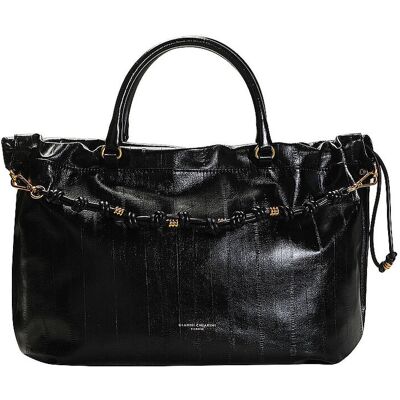 Gianni Chiarini Bolso de piel - Bolso de mano MORGANA negro Gianni Chiarini Bolso de piel - Bolso de mano MORGANA negro