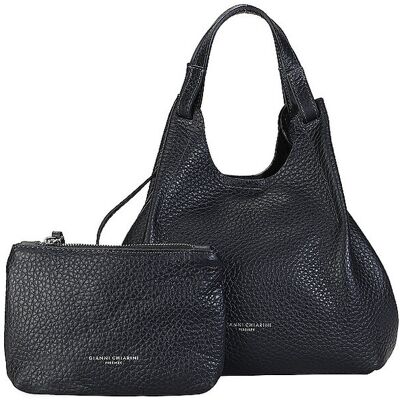 Gianni Chiarini Bolso de piel - Hobo Bag DUA azul oscuro Gianni Chiarini Bolso de piel - Hobo Bag DUA azul oscuro