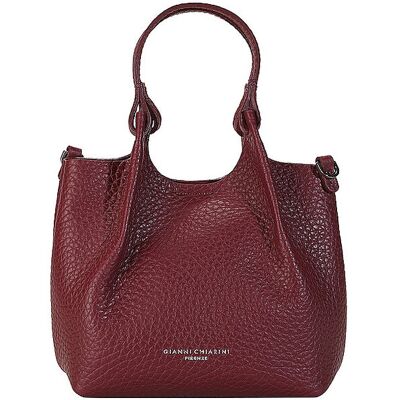 Gianni Chiarini Bolso de piel - Hobo Bag DUA Small rojo oscuro Gianni Chiarini Bolso de piel - Hobo Bag DUA Small rojo oscuro