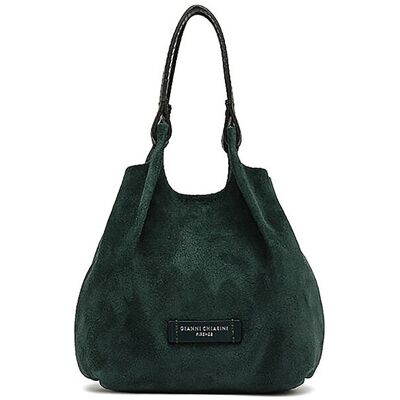 Gianni Chiarini Bolso de piel - Hobo Bag DUA Small gasolina Gianni Chiarini Bolso de piel - Hobo Bag DUA Small gasolina
