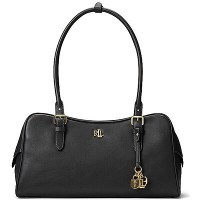 Ralph Lauren Bolso de cuero - Bolso de hombro MERCY Large negro Ralph Lauren Bolso de cuero - Bolso de hombro MERCY Large negro
