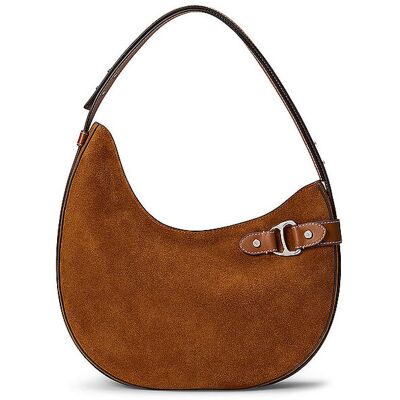Ralph Lauren Bolso de cuero - Bolso Hobo TASHA Large marrón claro Ralph Lauren Bolso de cuero - Bolso Hobo TASHA Large marrón claro