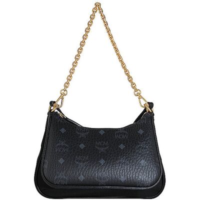 Mcm Bolso de cuero - Bolso bandolera AREN Small negro Mcm Bolso de cuero - Bolso bandolera AREN Small negro
